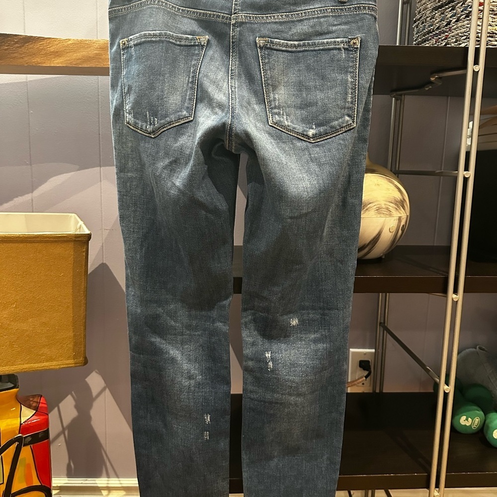 Women's Blue Denim Jeans - Picture 8 of 8